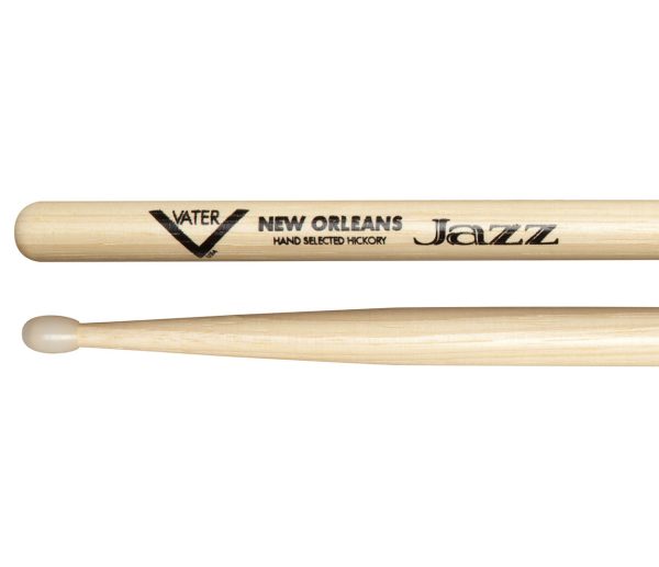 Vater New Orleans Jazz Nylon Tip American Hickory Drumsticks Online now