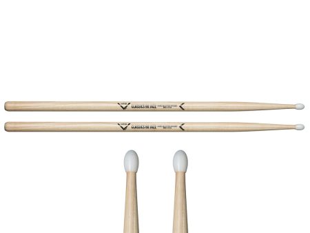 Vater Classics 8D Jazz Nylon Tip Drumsticks Online