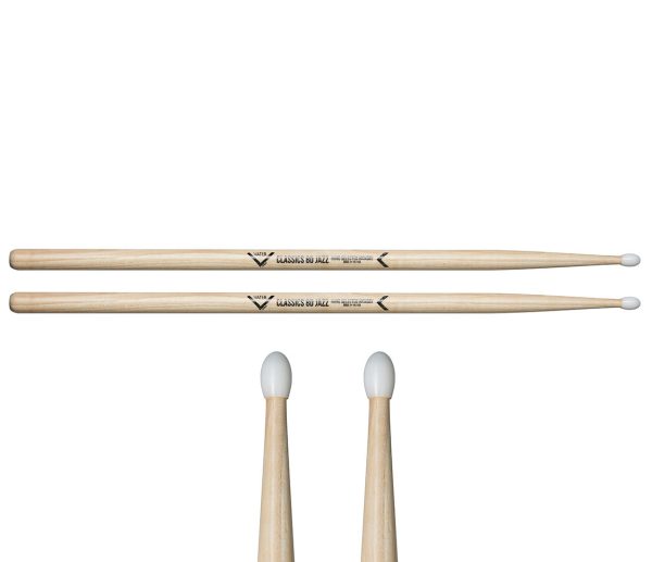 Vater Classics 8D Jazz Nylon Tip Drumsticks Online