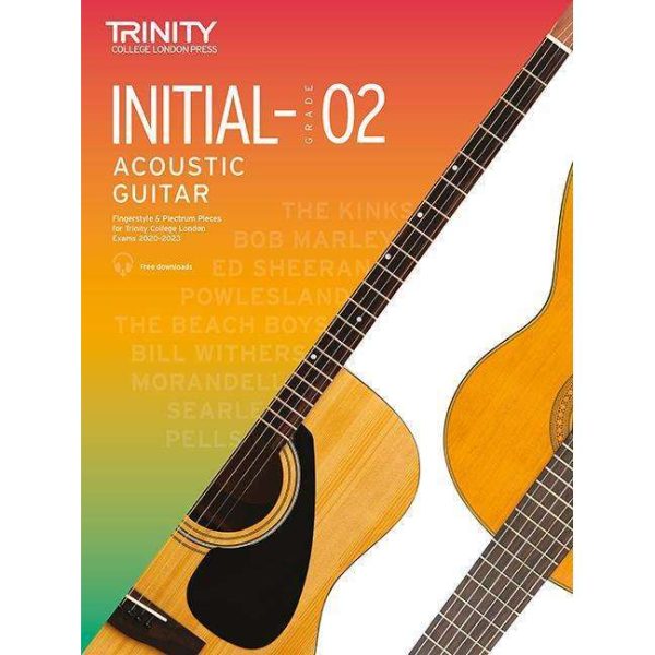 Trinity Graded Acoustic Guitar Books (2020 - 2023) Discount