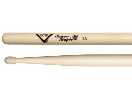 Vater Sugar Maple 7A Nylon Tip Drumsticks Online Hot Sale