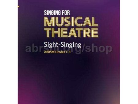 ABRSM - Singing for Musical Theatre (Sight Singing) on Sale