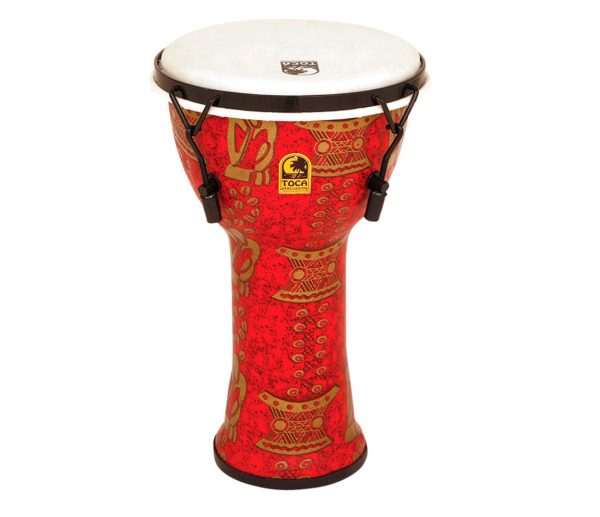 Toca Freestyle II 9  Mechanically Tuned Djembe in Thinker on Sale