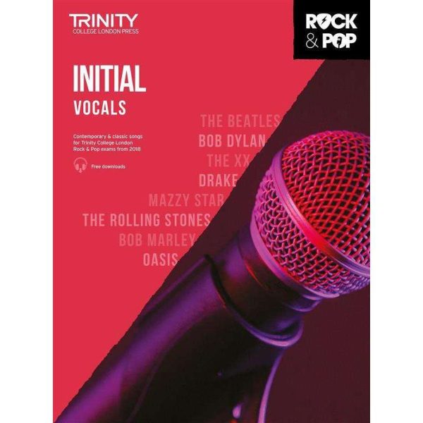 Trinity Rock & Pop 2018 Exam Book (for Vocals) Fashion