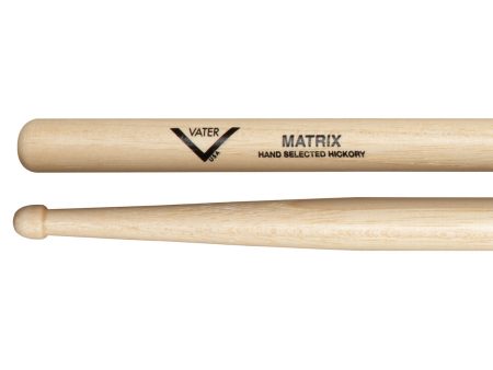 Vater Matrix Wood Tip American Hickory Drumsticks on Sale