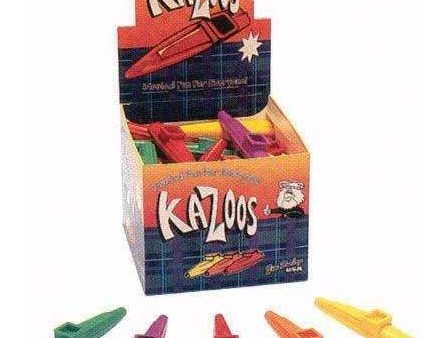 Dunlop Plastic Coloured Kazoos For Sale