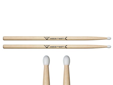 Vater Classics 5B Nylon Tip Drumsticks Online Hot Sale