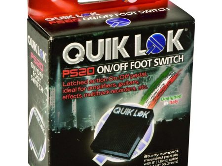 QuikLok PS-20 On Off Latching pedal For Discount