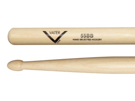 Vater 55BB American Hickory Drumsticks Online now