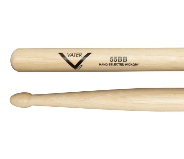 Vater 55BB American Hickory Drumsticks Online now