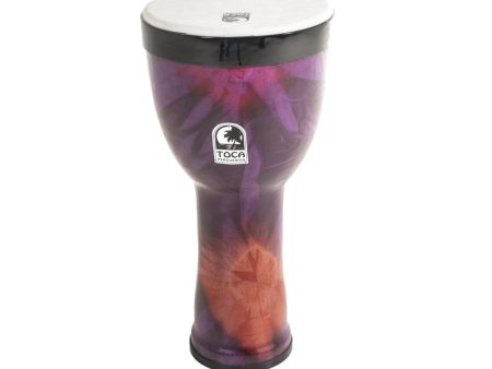 Toca Freestyle II 10  Nesting Drum in Woodstock Purple Online Hot Sale