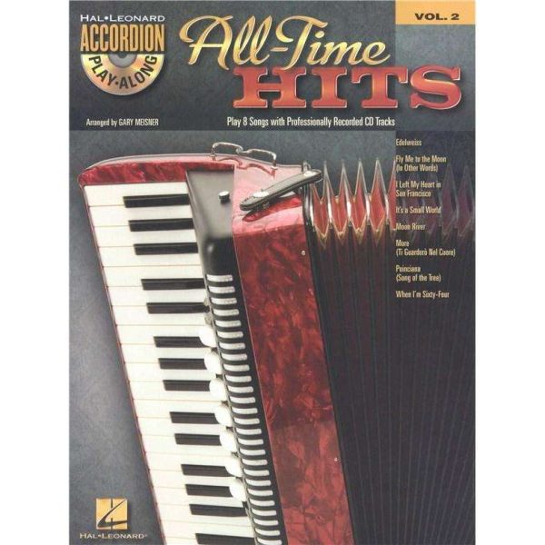 All Time Hits Accordion Play-Along Vol. 2 (incl. CD) Discount