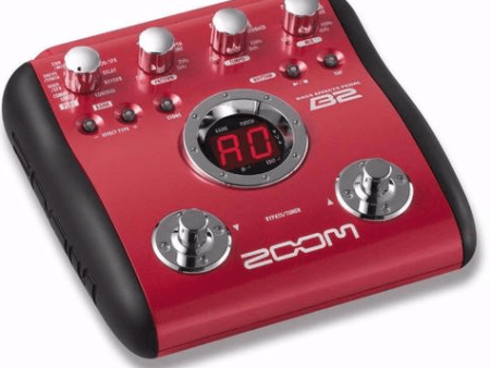 Zoom B2 Bass Guitar Effects Pedal Online