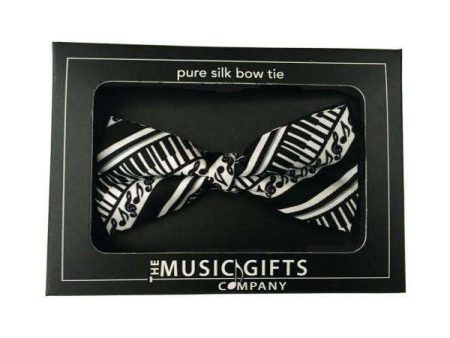 The Music Gifts - Pure Silk Bow Tie Online now