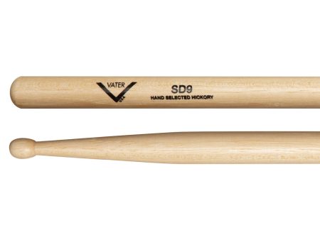 Vater SD9 Wood Tip American Hickory Drumsticks For Discount