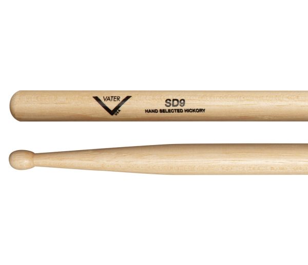 Vater SD9 Wood Tip American Hickory Drumsticks For Discount