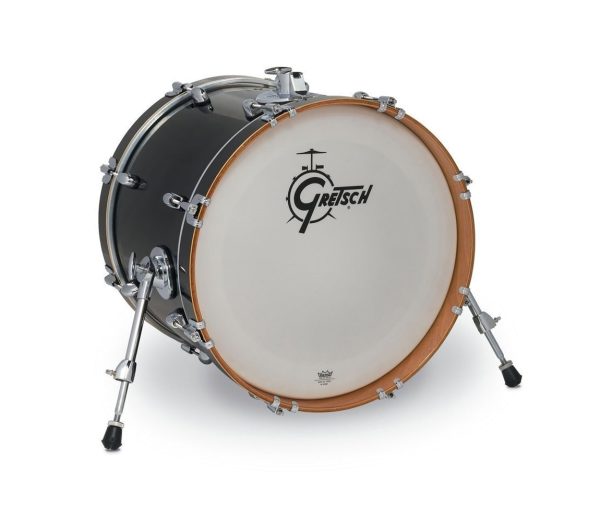 Gretsch Catalina Club Rock 24  x 14  Bass Drum in Piano Black Discount