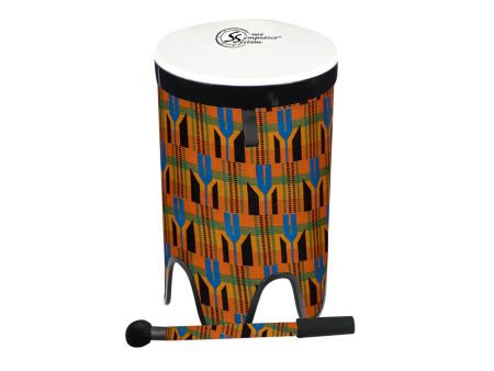 Toca Freestyle II 14  Nesting Tom Tom Drum in Kente Cloth Online