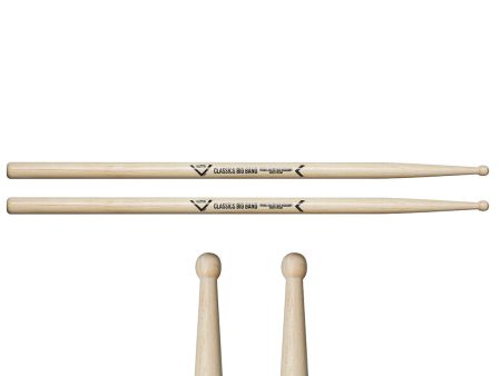 Vater Classics Big Band Wood Tip Drumsticks Cheap