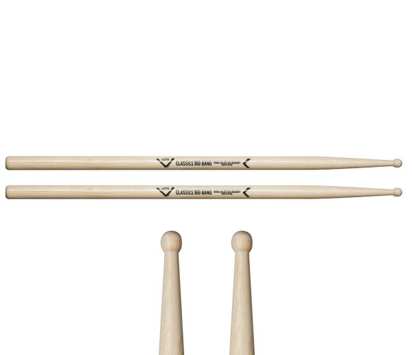 Vater Classics Big Band Wood Tip Drumsticks Cheap