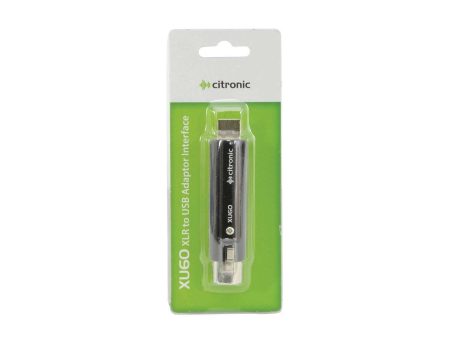 Citronic XLR to USB Adaptor Interface For Sale