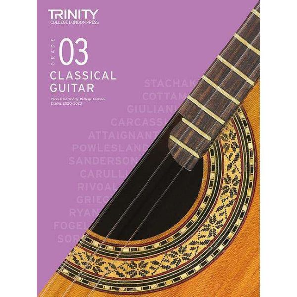 Trinity College London: Classical Guitar Exam Pieces (2020 - 2023) Online Sale