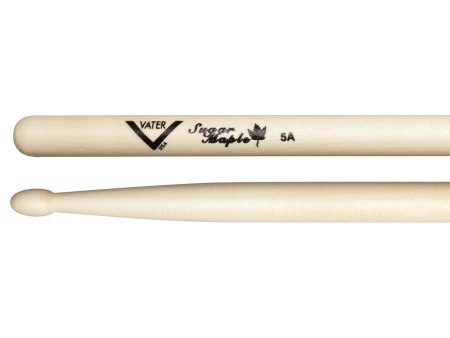 Vater Sugar Maple 5A Wood Tip Drumsticks on Sale