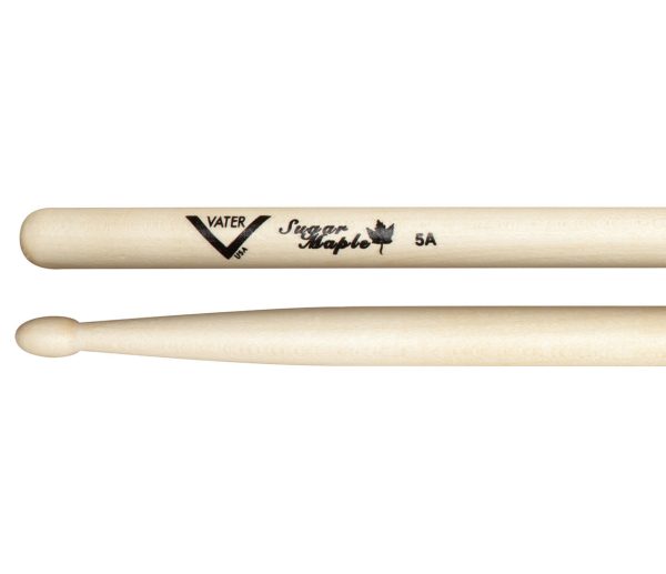 Vater Sugar Maple 5A Wood Tip Drumsticks on Sale