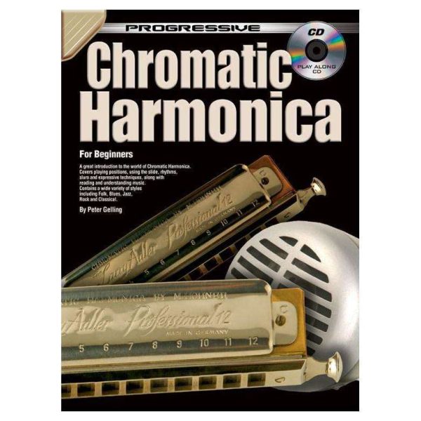 Progressive Chromatic Harmonica (incl. CD) For Discount