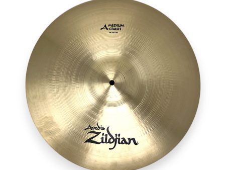 Pre-Loved Zildjian 18  A Medium Crash Cymbal Discount