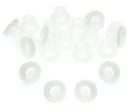 Danmar 20 Pack Nylon Tension Rod Washers - White Online now