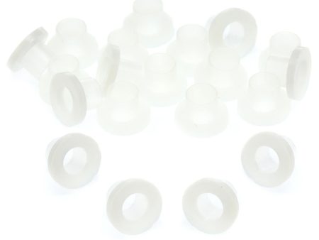 Danmar 20 Pack Nylon Tension Rod Washers - White Online now