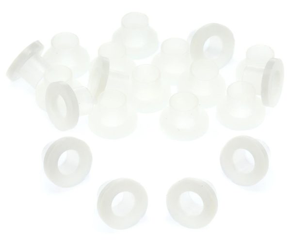 Danmar 20 Pack Nylon Tension Rod Washers - White Online now