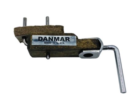 Danmar Wood Block Holder - Mounts On Rods To 3 8in For Sale