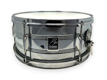 Pre Loved Performance Percussion 14  x 6.5  Steel Snare Drum Cheap