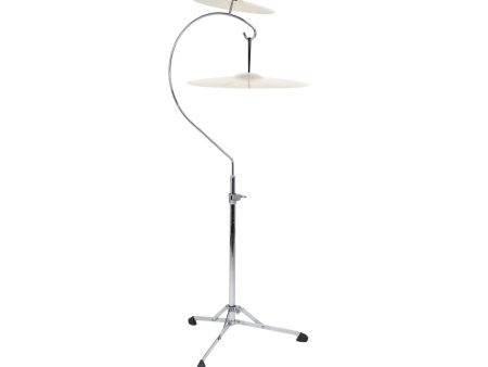 Gibraltar Curved Single Braced Cymbal Stand for mounting two cymbals For Discount