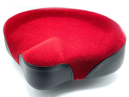 Custom Percussion Cycle Seat Drum Throne Red - Top Only Sale