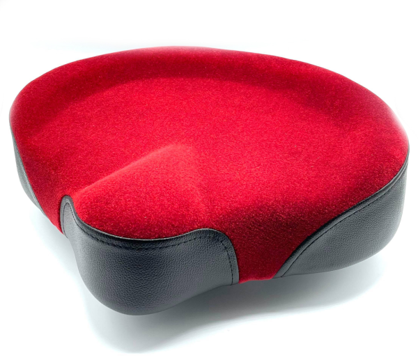 Custom Percussion Cycle Seat Drum Throne Red - Top Only Sale