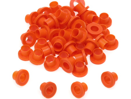 Danmar 100 Pack Nylon Tension Rod Washers - Orange For Discount