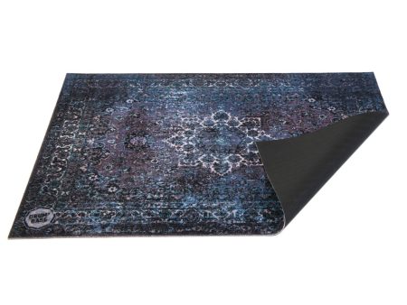 Drum N Base Vintage Persian Stage Rug - Blue - 130 x 90cm Online