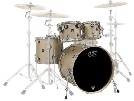 DW Performance Series 20  4-Piece Shell Pack in Gold Mist Hot on Sale