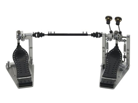 DW Machined Chain Drive Double Pedal Black Footboard Fashion