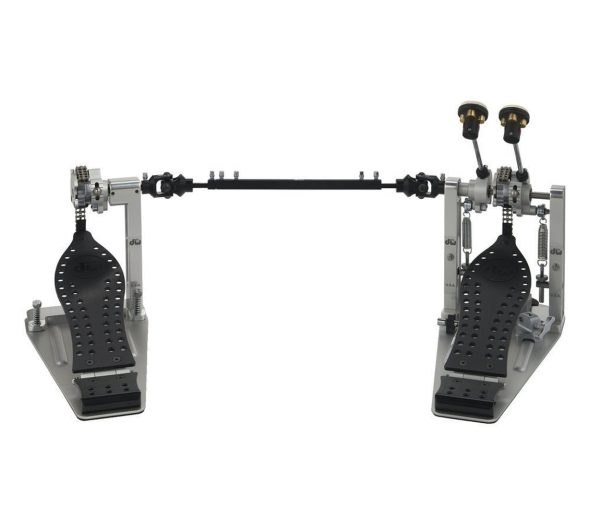 DW Machined Chain Drive Double Pedal Black Footboard Fashion