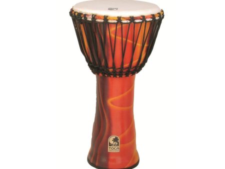 Toca Freestyle 12  Rope Tuned Djembe in Fiesta Hot on Sale