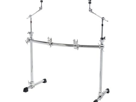 Gibraltar RS Basic Rack w Curved Front Bar, Chrome Clamps & 2 x 4425MB Booms Sale