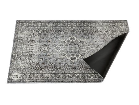 Drum N Base Vintage Persian Stage Rug - Grey - 130 x 90cm Online Hot Sale