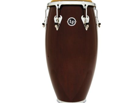 LP Matador Wood 11  Quinto in Dark Brown Chrome Hardware on Sale