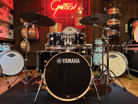 YAMAHA Stage Custom 5-piece Shell Pack in Raven Black Online Sale