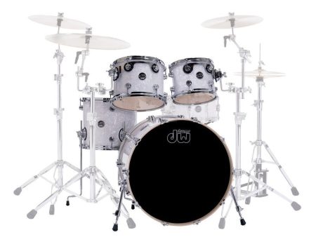 DW Performance Series 20  4-Piece Shell Pack in White Marine Pearl Sale