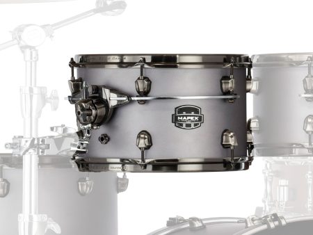 Mapex Saturn Evolution Maple Blend 14  x 6.5  Snare Drum In Gun Metal Grey Hot on Sale